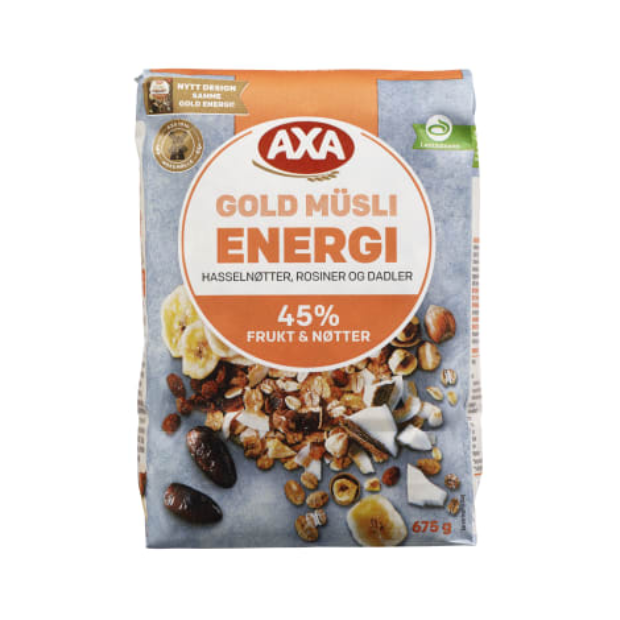 Gold Energy Muesli - Musli Energi 675g Axa
